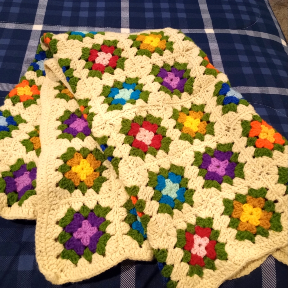 Vintage Crotchet Afghan